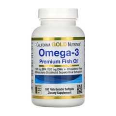 Omega-3 Premium Fish Oil 100 fish softgels