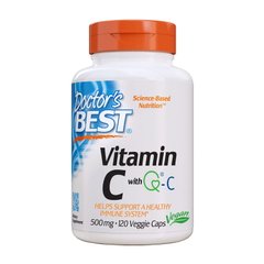 Vitamin C with Q-C 500 mg 120 veg caps