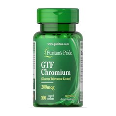 GTF Chromium 200 mcg 100 tab