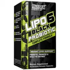 Lipo 6 Black Probiotic Complete Formula 30 caps