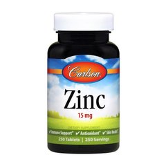 Zinc 15 mg 250 tab