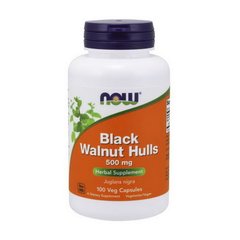 Black Walnut Hulls 500 mg 100 veg caps