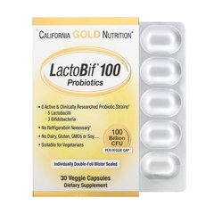 LactoBif Probiotics 100 Billion 30 veg caps