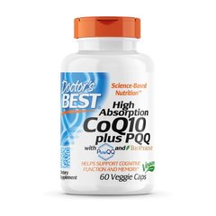 CoQ10 100 mg high absorption plus PQQ 60 veg caps