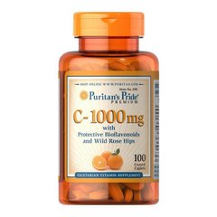 C-1000 mg with bioflavonoids and wild rose hips 100 caplets