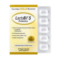 LactoBif Probiotics 5 Billion 10 veg caps