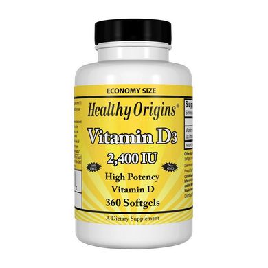 Vitamin D3 2400 IU 360 softgels